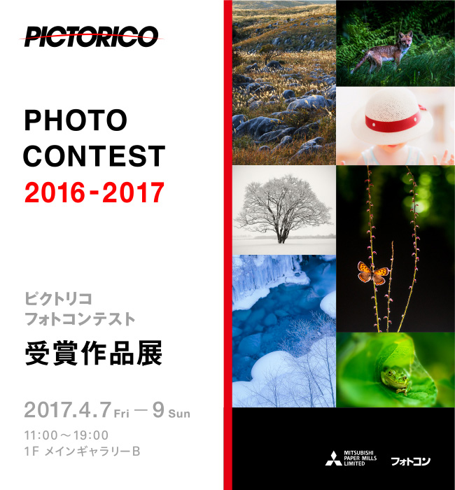 ピクトリコフォトコンテスト2016-2017受賞作品展