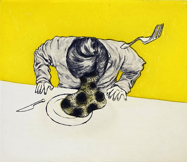 『束芋：ズンテントンチンシャン』   束芋による初の銅版画展